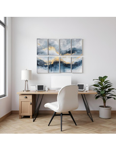 Paneles Acústicos Decorativos ARPEOTCY 8 Piezas 121.9x81.3cm 2