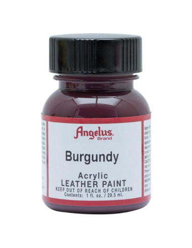 Pintura Acrílica Angelus 28.35g Color Burdeos
