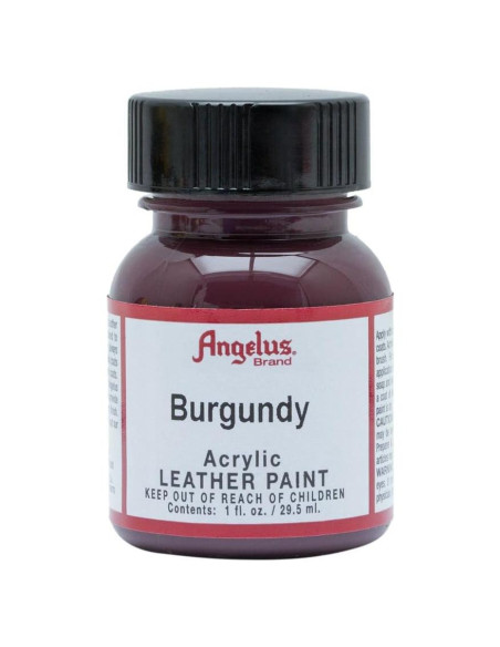 Pintura Acrílica Angelus 28.35g Color Burdeos