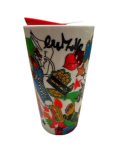 Taza Cerámica Starbucks Edición Limitada 2025 NYC 12 oz 2