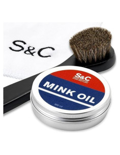 Aceite de Visón Stone and Clark 100ml - Acondicionador y Protector para Cuero