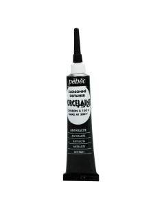 Pintura para Porcelana Pebeo Porcelaine 150 - Negro Antracita 20ml