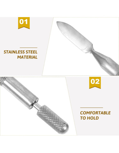 Bolígrafo de Tinte y Sellador de Bordes EXCEART 12.7cm