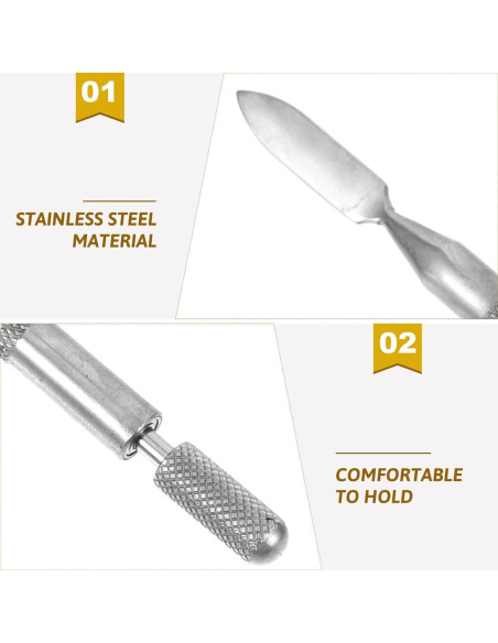 Bolígrafo de Tinte y Sellador de Bordes EXCEART 12.7cm