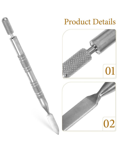 Bolígrafo de Tinte y Sellador de Bordes EXCEART 12.7cm