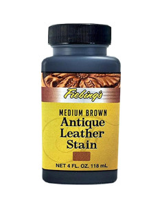 Tinte para Cuero Fiebing's Marrón Medio 118 ml Acrílico 2