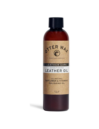 Aceite para Cuero Otter Wax 5oz - Acondicionador Natural Premium