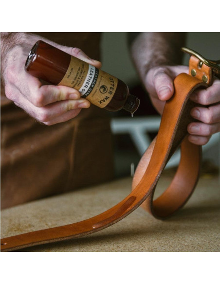 Aceite para Cuero Otter Wax 5oz - Acondicionador Natural Premium