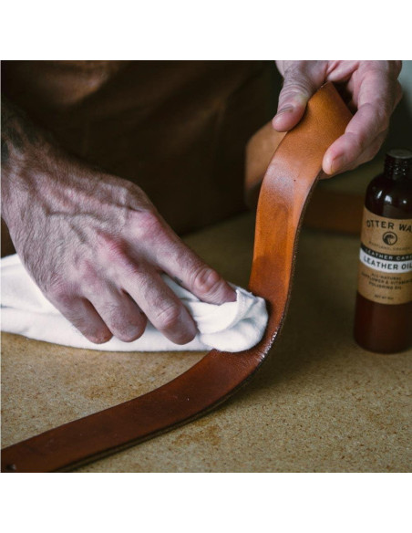 Aceite para Cuero Otter Wax 5oz - Acondicionador Natural Premium