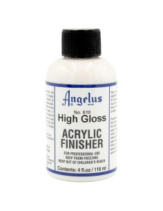 Acabado Acrílico Brillante Angelus 118.3 ml para Cuero