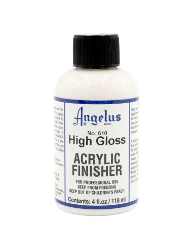Acabado Acrílico Brillante Angelus 118.3 ml para Cuero