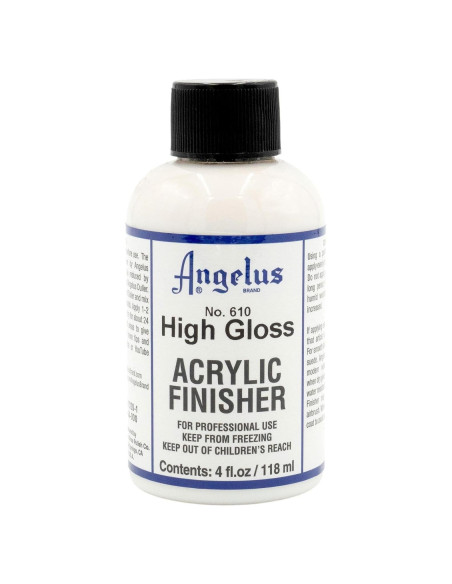 Acabado Acrílico Brillante Angelus 118.3 ml para Cuero
