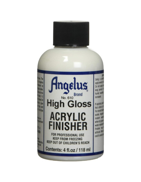Acabado Acrílico Brillante Angelus 118.3 ml para Cuero