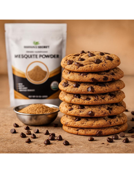 Polvo de Mesquite Orgánico USDA 450g - Superalimento Vegano