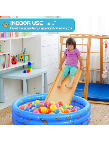 Piscina Inflable Redonda VIVI MAO 122cm para Bebés