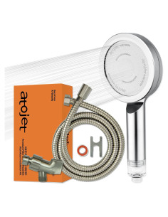 Filtro de Ducha ATOJET JNE300 Cromo 1 Mes Carbono