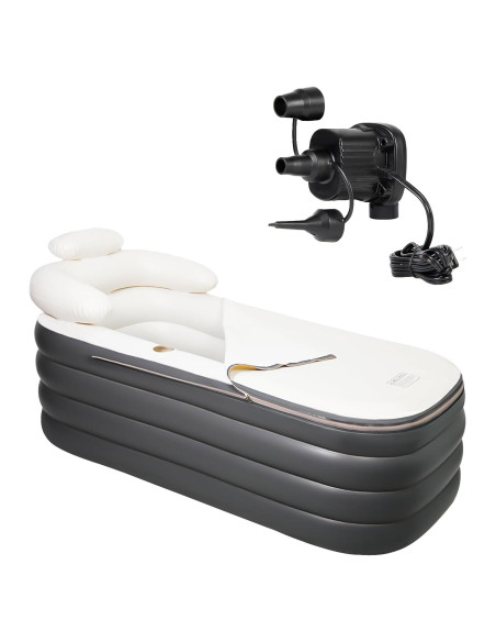 Bañera Inflable Crossing King Plegable para Adultos 151L