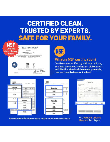 Filtro de Ducha ATOJET JNE300 Cromo 1 Mes Carbono