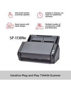 Escáner de Documentos a Color RICOH SP-1130Ne ADF 30 ppm 2