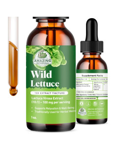 Extracto de Tintura de Lechuga Silvestre Amazing Botanicals 30,000 mg 2