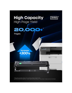 Unidad de tambor compatible Timink DR229CL para Brother - Paquete de 4 2