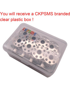 Bobinas de Acero CKPSMS 20PCS para Máquinas de Coser 2