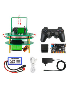 Kit Pan-Tilt Servo 2DOF Yahboom para Robot DIY - Metal 20KG