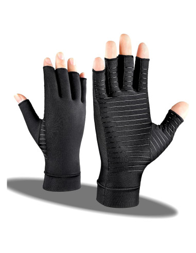 Guantes de Compresión de Cobre ITHW para Artritis - Pequeño
