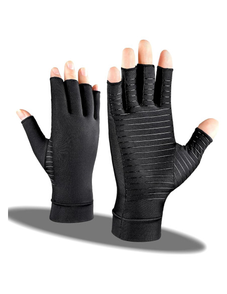 Guantes de Compresión de Cobre ITHW para Artritis - Pequeño