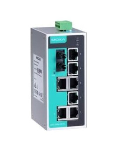 Interruptor no gestionado MOXA EDS-208A-M-ST 8 puertos