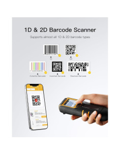 Escáner de Código de Barras Inateck BCST-47 Inalámbrico 2D 2