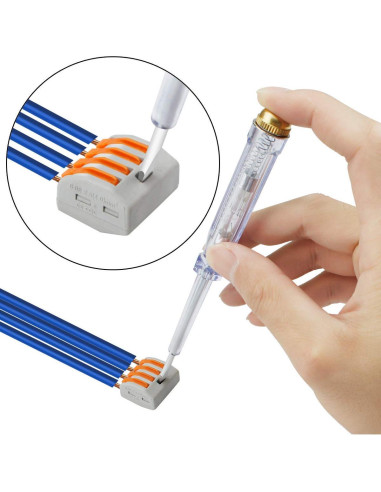 Conectores Eléctricos de Palanca XHF 115 PCS 28-12 AWG