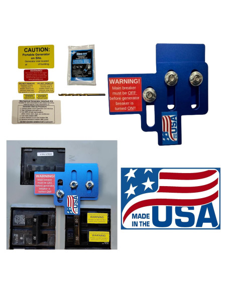 Kit de Interbloqueo GenSafety SM200 para Paneles Siemens y Murray 150A/200A