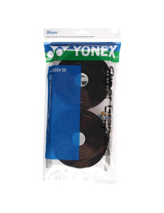 Agarre de Raquetas Yonex Super Grap 30-Pack Negro