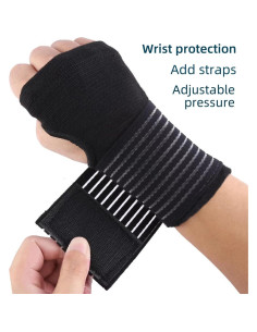 Mangas de Soporte para Muñeca JUSDIQIR Compresión Alivio Dolor 2