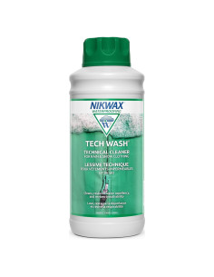 Nikwax Tech Wash 1000 ml - Limpiador para Ropa Técnica Impermeable