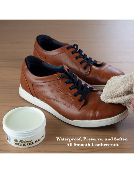 Aceite de visón Fiebing 170 g - Limpiador y acondicionador cuero