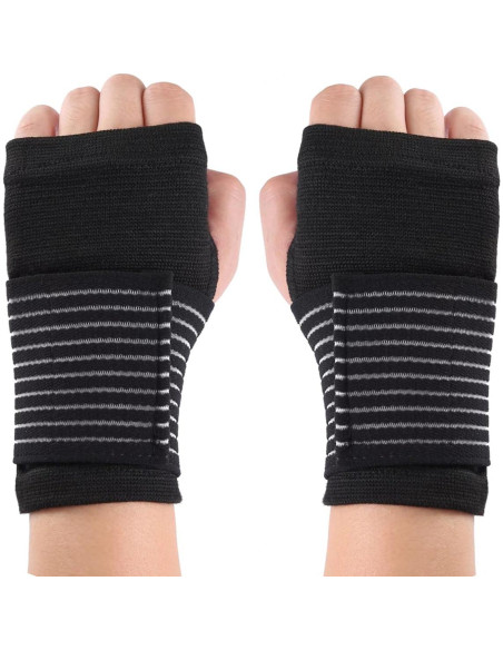 Mangas de Soporte para Muñeca JUSDIQIR Compresión Alivio Dolor