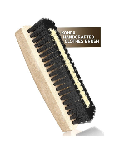 Cepillo de Lint de Madera Clara KONEX - Removedor de Pelos 15.24cm