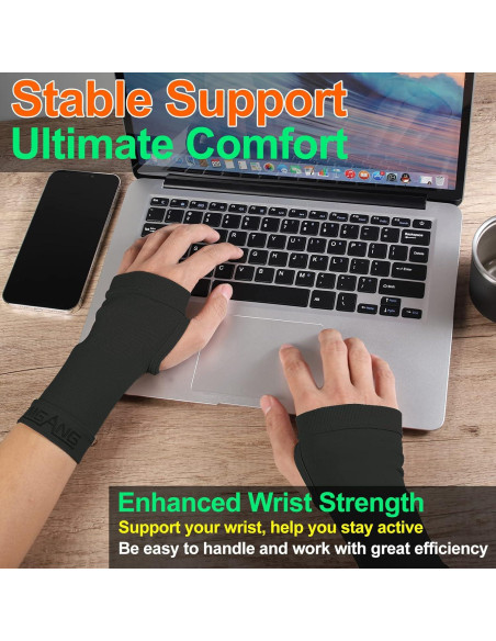 Mangas de Soporte para Muñeca MGANG, Compresión 20-30 mmHg