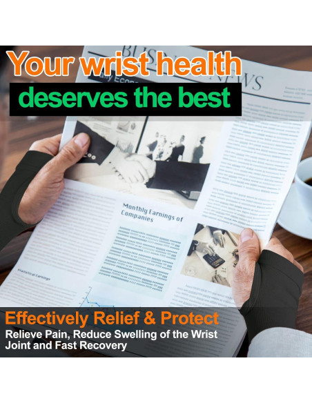 Mangas de Soporte para Muñeca MGANG, Compresión 20-30 mmHg