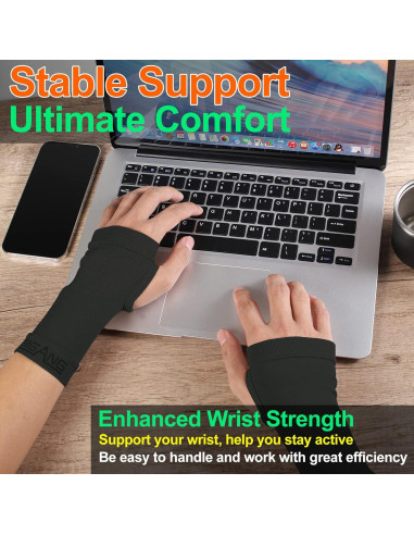 Mangas de Soporte para Muñeca MGANG, Compresión 20-30 mmHg