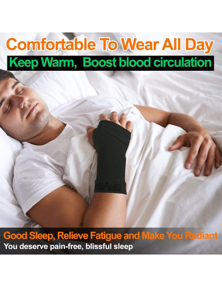 Mangas de Soporte para Muñeca MGANG, Compresión 20-30 mmHg