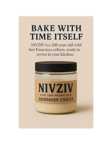 Inicio de Masa Madre NIVZIV 200 Años - Sabor Auténtico San Francisco