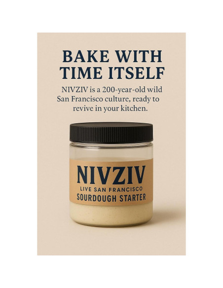 Inicio de Masa Madre NIVZIV 200 Años - Sabor Auténtico San Francisco