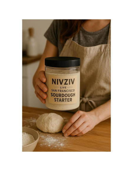 Inicio de Masa Madre NIVZIV 200 Años - Sabor Auténtico San Francisco