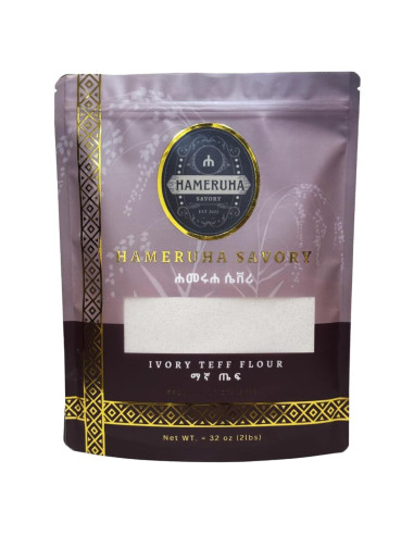 Harina de Teff Marfil 907g Hameruha Sin Gluten Superalimento