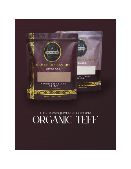 Harina de Teff Marfil 907g Hameruha Sin Gluten Superalimento