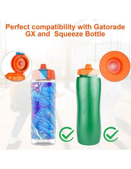 Válvulas de Dispensación Gocola 6 Pzas para Botella Gatorade 32oz