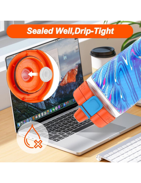 Válvulas de Dispensación Gocola 6 Pzas para Botella Gatorade 32oz